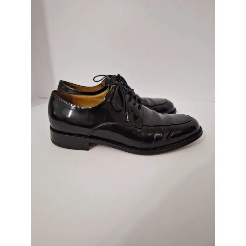 Cole Haan Mens Air Carter Patent Leather Oxford Split Toe Wedding 10M Rp $180